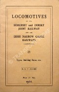 Book cover of Locomotives of the Somerset and Dorset Joint Railway and the Irish Narrow Gauge Railways  by ALLCHIN, M.C.V. 